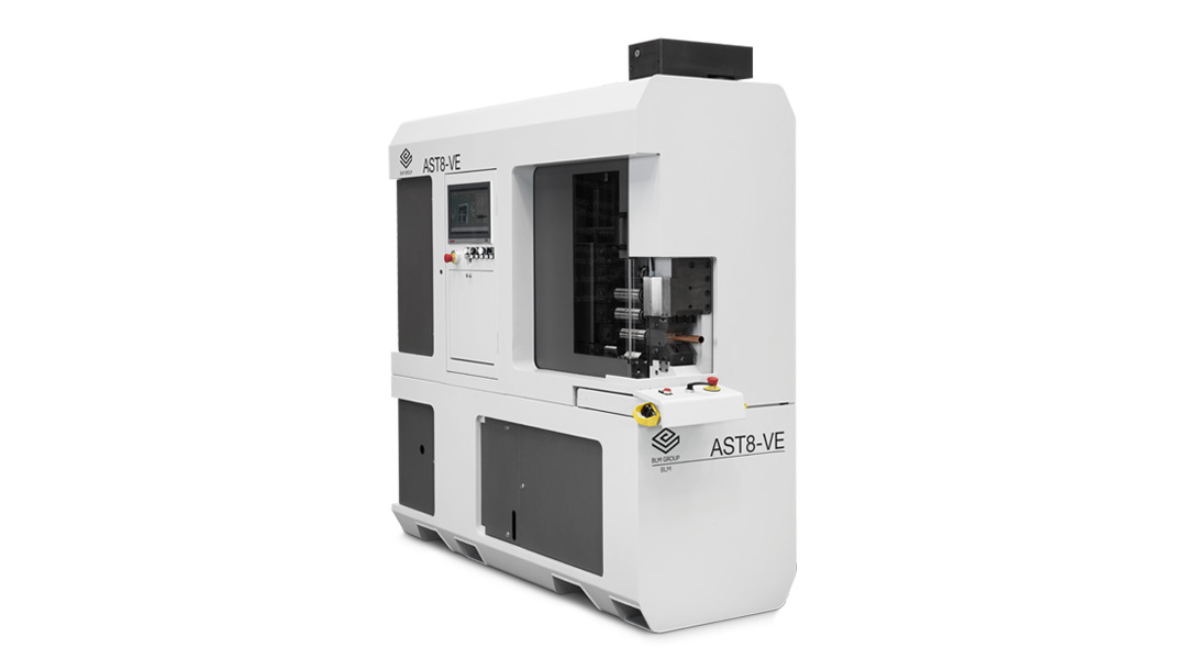 AST8-VE vertical end-forming machine with compact layout