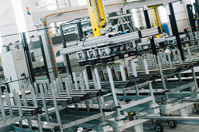 System for the orderly sorting of parts cut on a laser machine for tubes and profiles