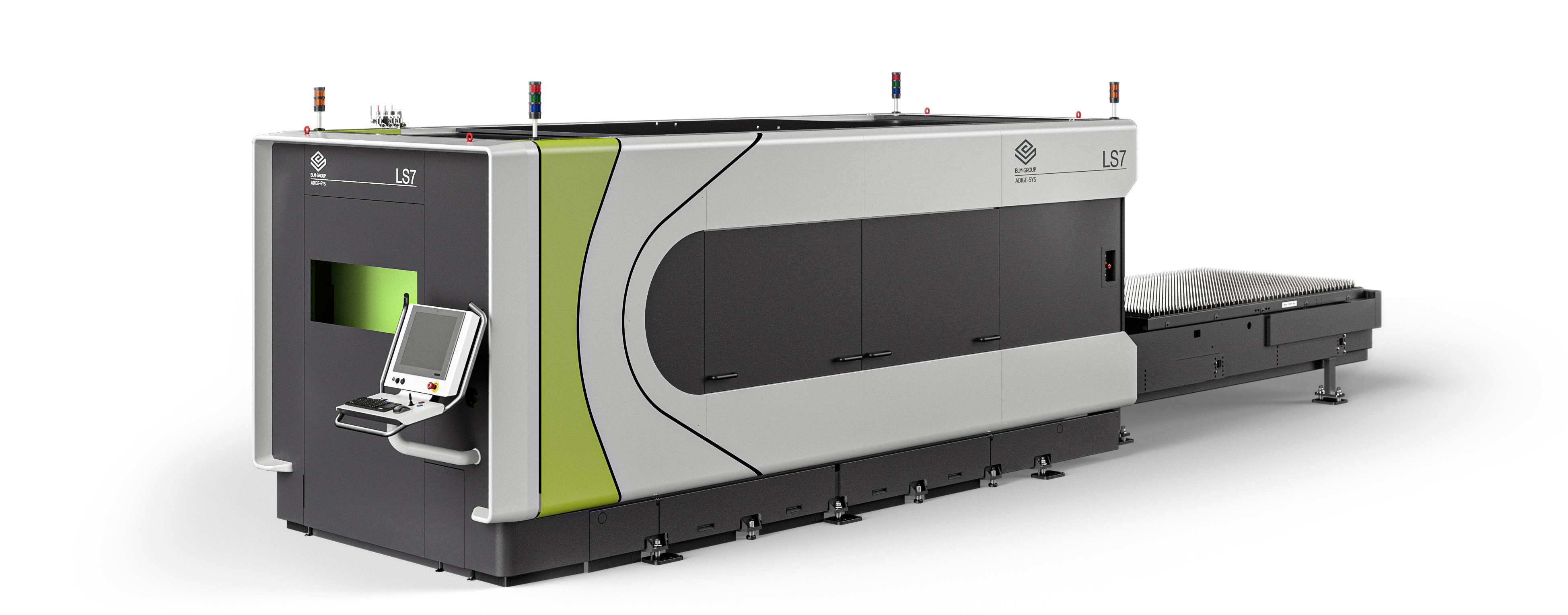 LS7 sistema di taglio laser del metallo in configurazione base