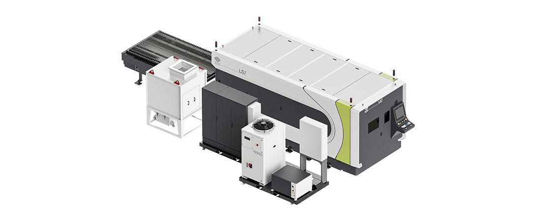 Configurações da máquina de corte a laser 2D Ls7