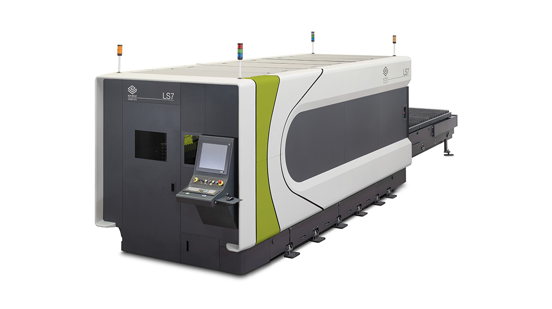 LS7 sistema di taglio laser del metallo in configurazione base