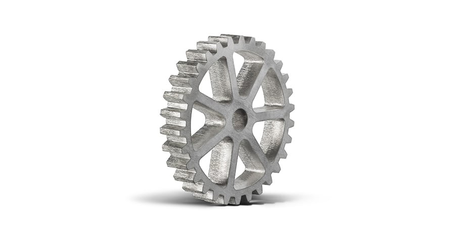 Gear wheel made with 2D laser system
