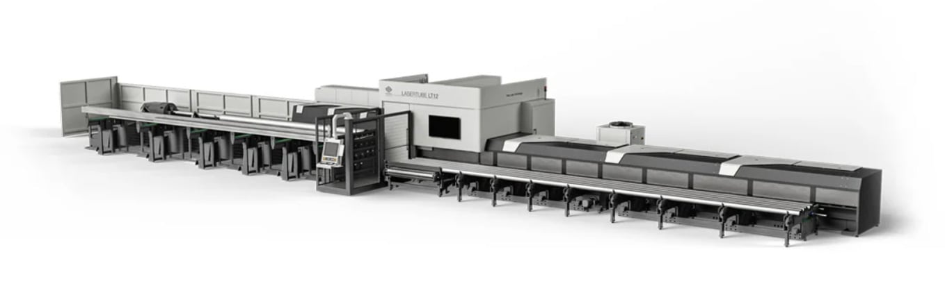LT12 - Machine for fiber laser cutting of metal profiles