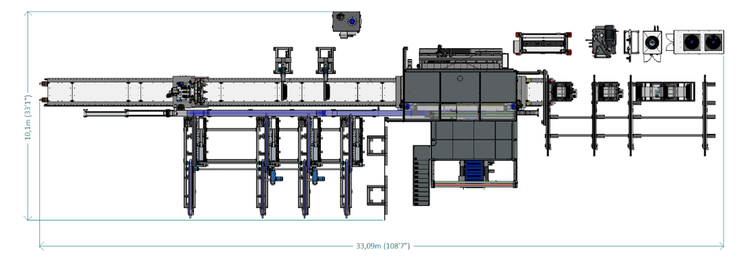 LT24-Layout 12 m × 12 m