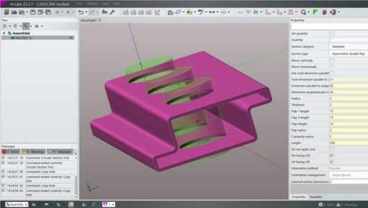 ArTube_Sezioni speciali parametriche