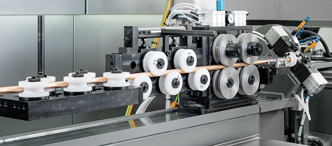 3-RUNNER - Coil-fed tube straightening system for end-forming, tube bending and cutting machine 