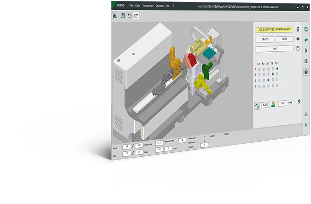 3-RUNNER - Coil-fed end-forming and cutting machine programming software. 