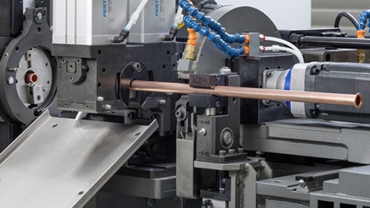 3-RUNNER - All-electric system for straightening, cutting, bending, and end-forming coil-fed tubes 