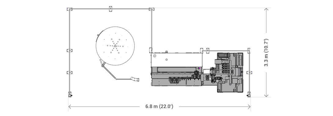 3-RUNNER - Basic machine basic layout