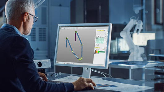 Program your tube bending in the office