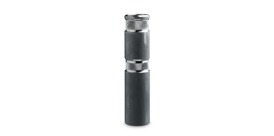  Knurled shaped tube