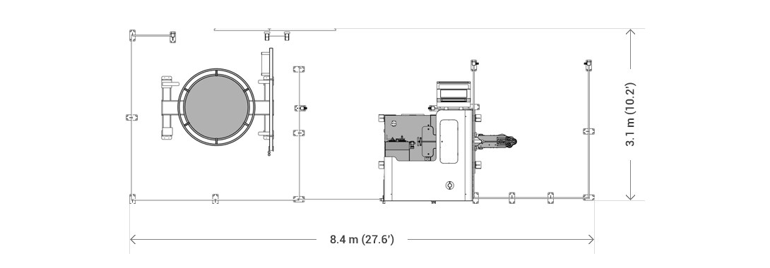 Diseño básico de la máquina E-FLEX
