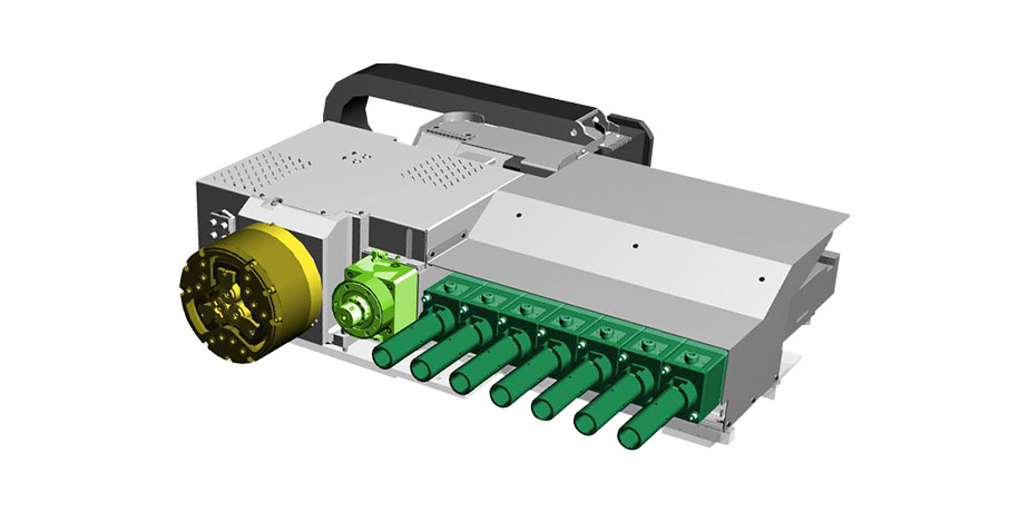 E-FORM - Vollautomatische Rohrumformmaschine mit CNC-Walzvorrichtung
