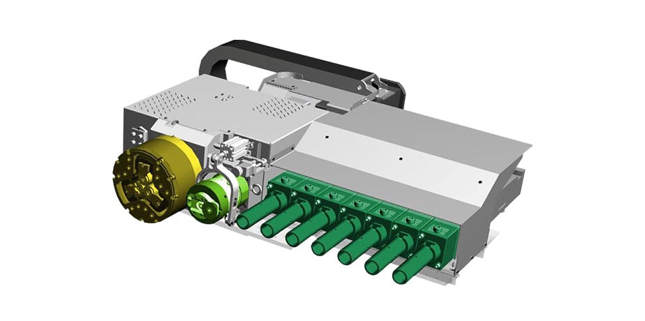 E-FORM Conformadora de tubos competamente elétrica com dispositivo de laminação CNC