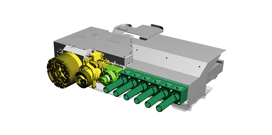 E-FORM Conformadora de tubos competamente elétrica com dispositivo de laminação CNC