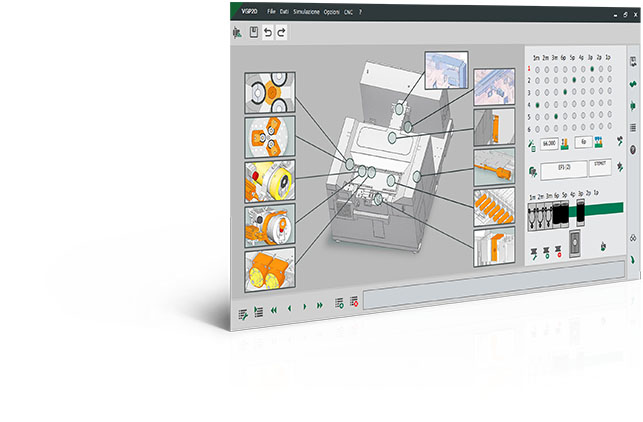 VGP2D Software de programación de deformación de tubos con rodillos CNC