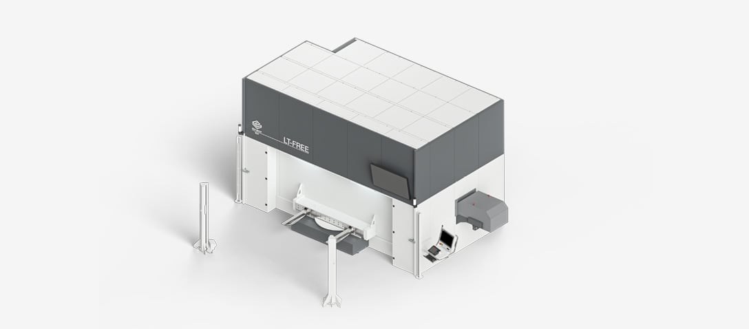 LT-FREE – Cellule de découpe laser 3D CNC à 5 axes avec table rotative
