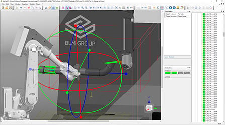 Easy to program 3D laser cutting system