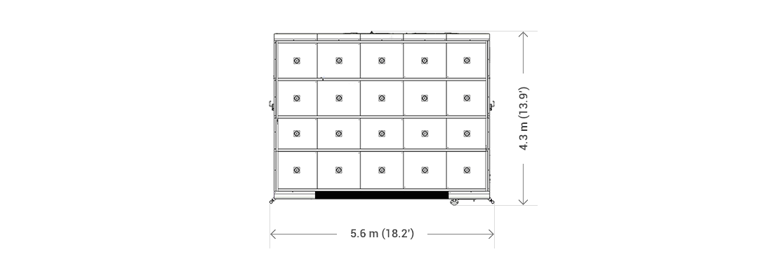 Lay-out básico  LT-FREE MID FLEX -  HIGH FLEX