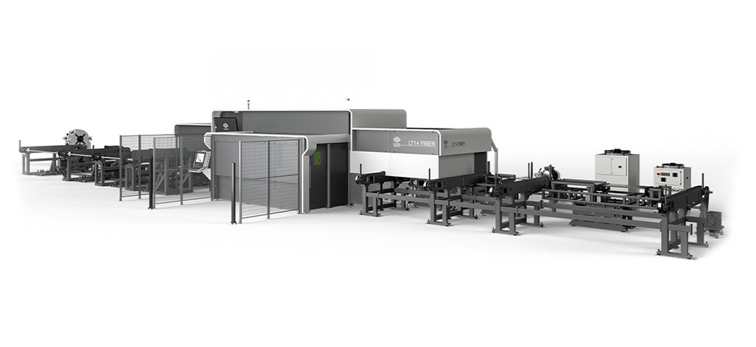 LT14 FIBER by BLM GROUP. Fiber tube laser for the structural sector