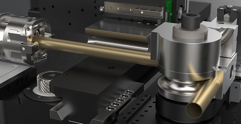 Biegen von Rohren mit Dorn vom Coil