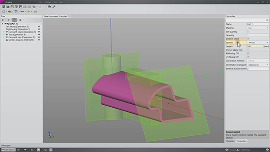 Logiciel de programmation CAD/CAM pour systèmes de découpe laser de tubes