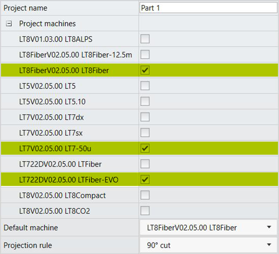 CAD/CAM-programmeersoftware voor buislasersnijsystemen