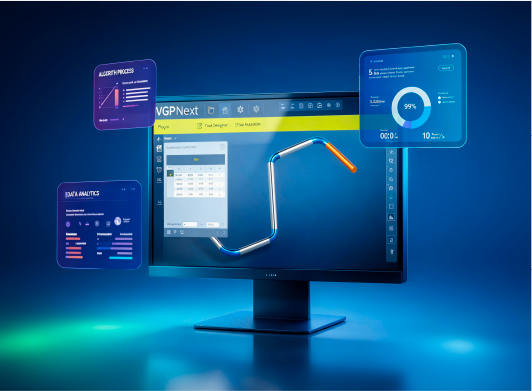 VGPNext programmeersoftware voor buigmachines voor buizen