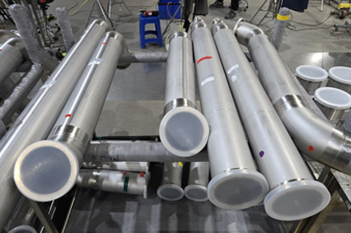 Tubes processed in accordance with UHP standards