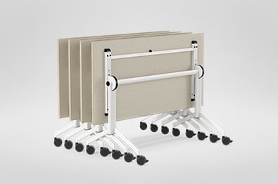 Składany stół wykonany za pomocą Lasertube i systemu do laserowego cięcia blachy