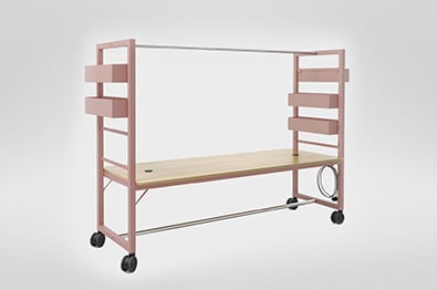 Wózek wykonany za pomocą systemu lasertube